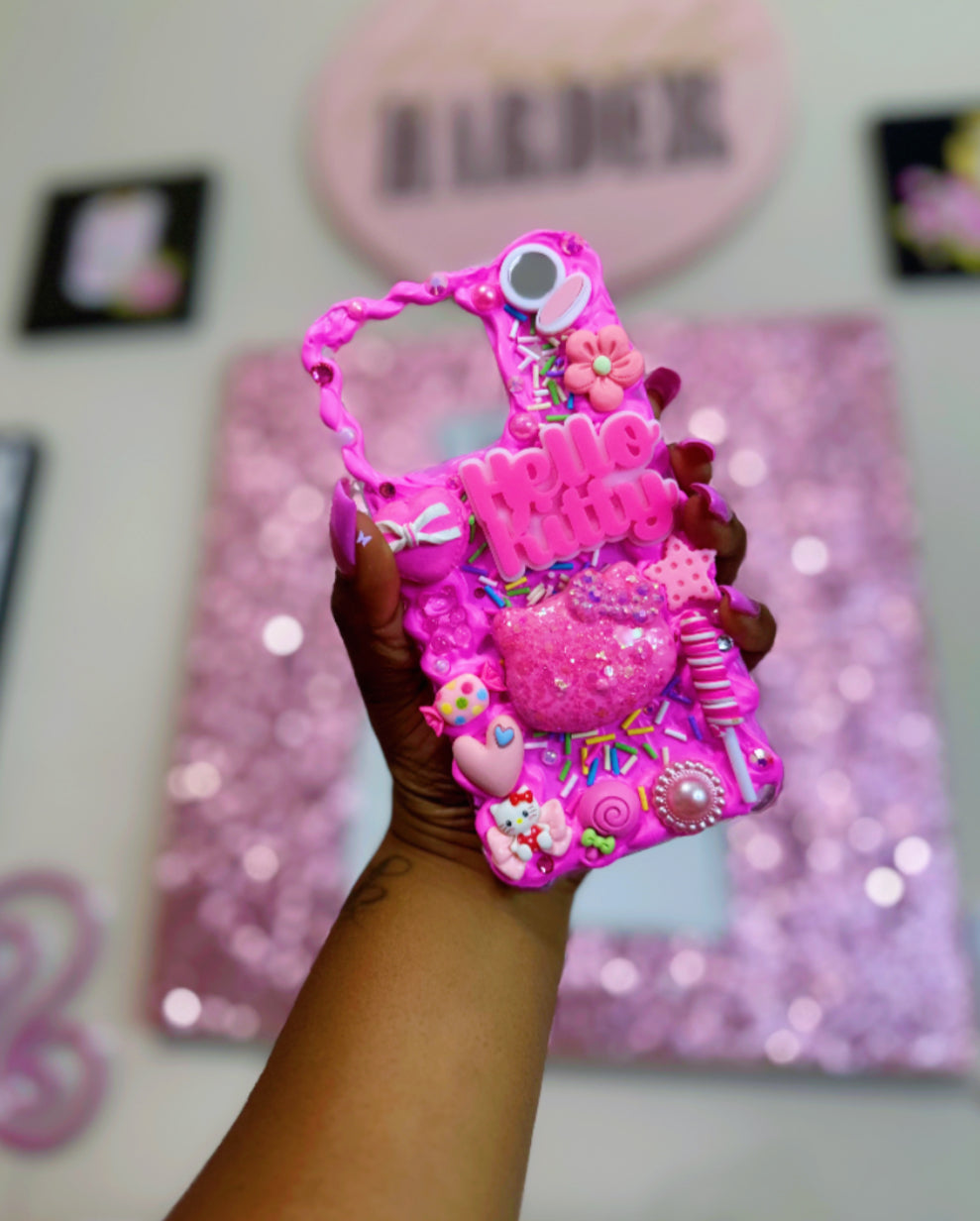 HK Hot Pink Desert IPhone 14 Pro Max Case
